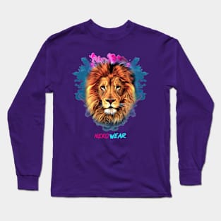 Lion Paint Long Sleeve T-Shirt